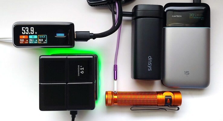 Chargement de plusieurs appareils.