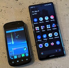 Les smartphones ont été complètement transformés depuis la dernière collaboration entre Google et Samsung. (Image : Notebookcheck)