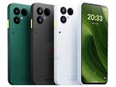 Le Fairphone 6 sera apparemment disponible en trois couleurs, dont le vert forêt et le blanc nuage (source : Winfuture)