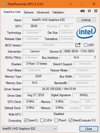 Lenovo Yoga S730 - GPU-Z.