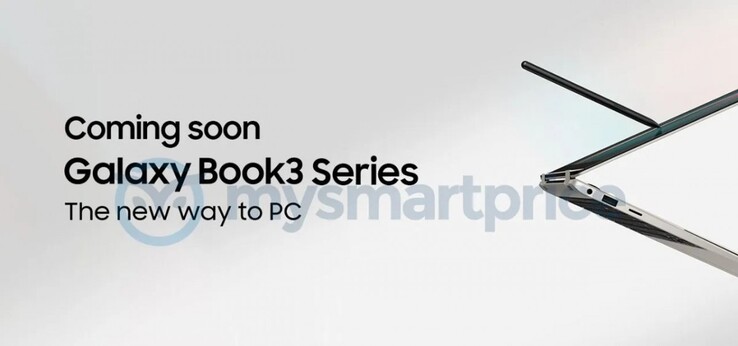 Samsung Galaxy Book3 promo. (Image source : MySmartPrice)