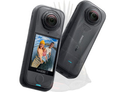 L'Insta360 X4 Air dans son coloris noir graphite. (Source de l'image : via Igor Bogdanov)