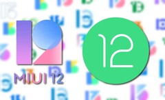 Les nouveaux produits Xiaomi seront probablement livrés avec MIUI 12.5 pendant que les tests de Android 12 se poursuivent. (Image source : Xiaomi/Google/différents concepts de logo MIUI 13 réalisés par des fans - édité)