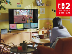 Démonstration Nintendo Switch 2 GameChat (Source de l'image : capture d'écran, Nintendo of America YouTube avec modifications)