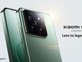 Le Xiaomi 14 est disponible en Europe en noir, blanc et vert jade. (Source de l'image : Xiaomi)