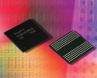 Une illustration des puces de mémoire GDDR5 tirée du dossier de presse de SK Hynix