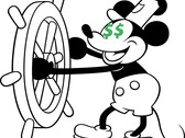 Disney augmente à nouveau les prix de ses services de streaming, un an seulement après la dernière hausse. Mickey Mouse en photo. (Image : Steamboat Willy de Disney [dans le domaine public] avec modifications)