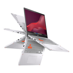 ASUS affirme que le Chromebook Vibe CX34 Flip est certifié MIL-STD-810. (Image source : ASUS)