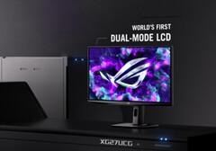 Le ROG Swift OLED PG32UCDP est le premier moniteur de jeu en dehors des exemples OLED coûteux à prendre en charge deux modes d'affichage. (Source de l'image : ASUS - édité)