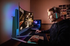 L'Evnia 49M2C8900 de Philips est le haut de gamme de la série Evnia 8000. (Source de l'image : Philips)