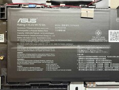 Informations sur la batterie