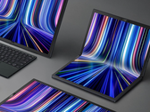 Un ordinateur portable pliable. (Source de l'image : Asus)