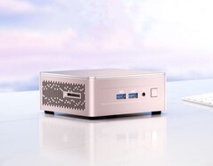 Le mini-PC Geekom A5 est équipé d’un APU AMD, d’une mémoire vive pouvant atteindre 64 Go et d’une finition dorée.