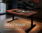 Lian Li DK-07 Wood desk PC setup.