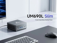 Le Minisforum UM690L Slim peut être alimenté par son port USB4. (Source de l'image : Minisforum)