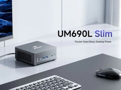 Le Minisforum UM690L Slim peut être alimenté par son port USB4. (Source de l&#039;image : Minisforum)
