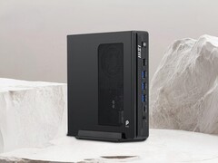 Le mini PC MSI PRO DP10 est un mini PC élégant de 1,1 litre équipé de processeurs Intel et de nombreux ports. (Source de l'image : MSI)