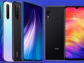 La Redmi Note 8 et la Redmi Note 7 ont été publiées en 2019. (Source de l'image : Xiaomi - édité)