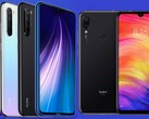 La Redmi Note 8 et la Redmi Note 7 ont été publiées en 2019. (Source de l'image : Xiaomi - édité)