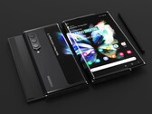 Le smartphone à écran enroulable de Samsung pourrait arriver dès l'année prochaine. (Source de l'image : Technizo Concept)