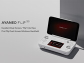 L'Ayaneo Flip est doté d'un double écran, une première pour un ordinateur de poche sous Windows. (Source de l'image : Ayaneo)
