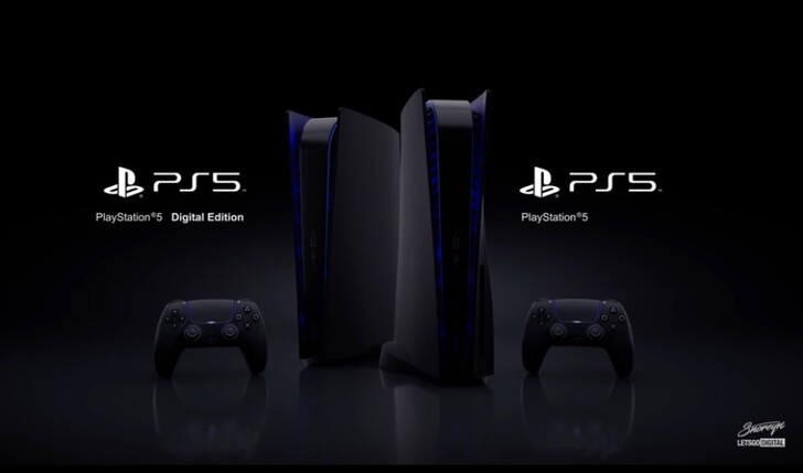 Concept de console PS5 noire par Snoreyn. (Source de l'image : Snoreyn/LetsGoDigital)