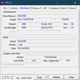 Carte mère CPU-Z (AMD)