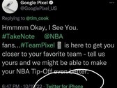 Message Twitter supprimé de l'équipe des médias sociaux de Google aux États-Unis (Source : Ian Zelbo)