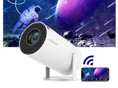 Le projecteur portable HY300 offre une résolution native de 720p et une luminosité de 120 lumens ANSI. (Source de l'image : AliExpress)