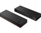 La nouvelle station d'accueil Thunderbolt 5 de Lenovo semble relativement compacte compte tenu des ports qu'elle contient. (Source de l'image : via Evan Blass)