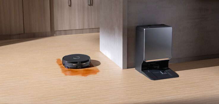 Le Narwal Flow 2 est équipé d'un système de balayage Track-Mop 60 °C.