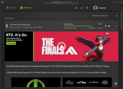 Nvidia GeForce Game Ready Driver 546.33 téléchargeant dans GeForce Experience (Source : Own)