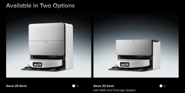 L'aspirateur robot Roborock Saros 20 Sonic. (Source de l'image : Roborock)