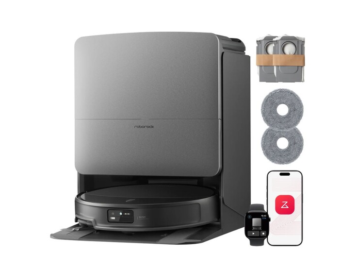 Le robot aspirateur et serpillière Roborock Saros 20
