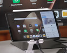Le Xiaomi Pad Mini connecté à un moniteur externe via l'un de ses ports USB 3.2 Type-C. (Source de l'image : Xiaomi)