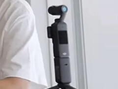 Un prototype de l&#039;Osmo Pocket 4. (Source de l&#039;image : via Fixed Focus Digital)