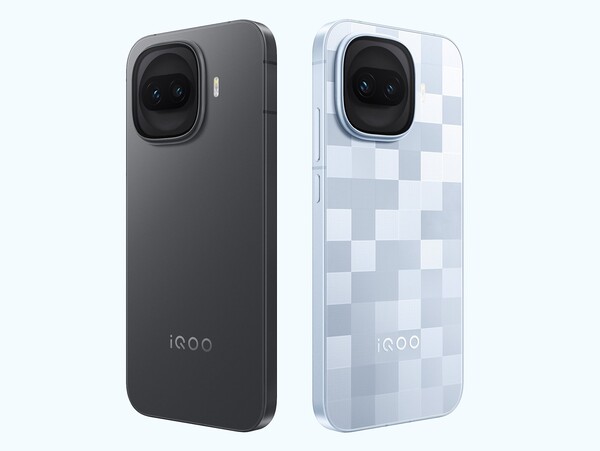 L'iQOO 15R est disponible en deux couleurs avec des finitions différentes.