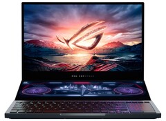 L'Asus ROG Zephyrus Duo 15 est un ordinateur portable à double écran. (Source de l'image : Asus - variante GX550 Intel)