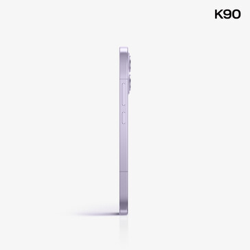 Profil latéral du Redmi K90 (Image source : Redmi)