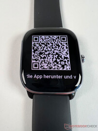 configuration de la smartwatch Amazfit GTS 4 Mini