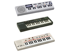 Une image montrant les Casio VL-1, SK-1 et MT-40.