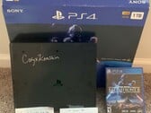 La console PlayStation 4 autographiée par CoryxKenshin est maintenant sur eBay pour 25 000 dollars (Source : eBay)