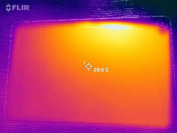 Carte thermique verso