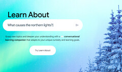 L'outil d'apprentissage de l'IA de Google, Learn About, est disponible pour certains utilisateurs aux États-Unis (Image Source : Google)