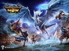 Illustration principale de l'événement Velkhana de Monster Hunter Now.