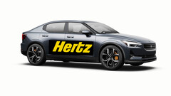 La Polestar 2 peut être louée chez Hertz (image : Polestar/édité)