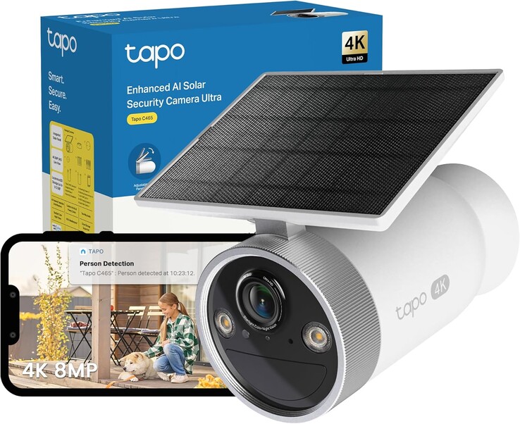 La caméra de sécurité solaire Tapo C465 de TP-Link. (Source de l'image : Tapo)