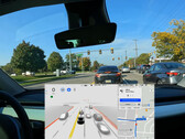 Le mode "Full Self-Driving" de Tesla en action (image : Dirty Tesla)