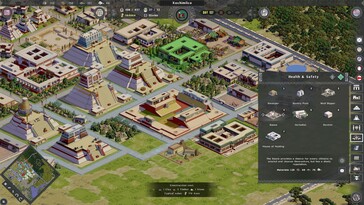 Photo : une capture d’écran du jeu Tlatoani : Aztec Cities.