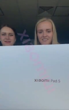 Xiaomi Pad 5 unboxing. (Image source : nsv.by)